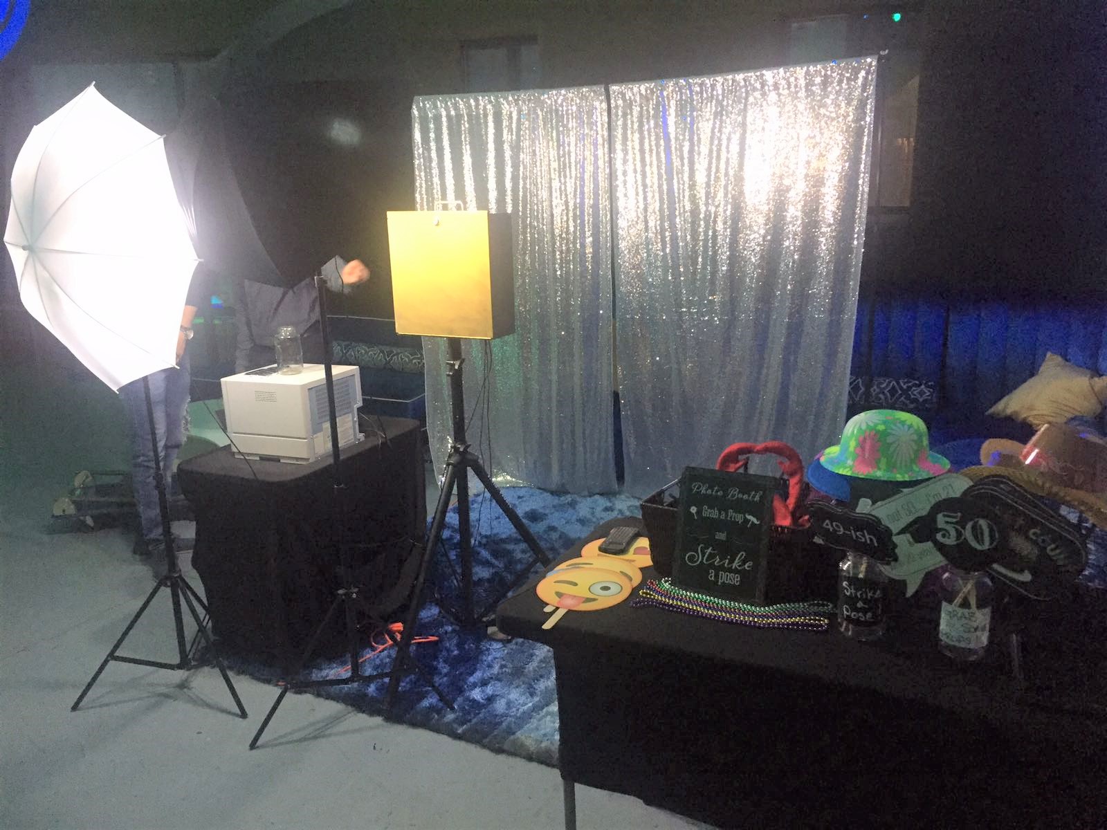 Open Air Photo Booth With Props