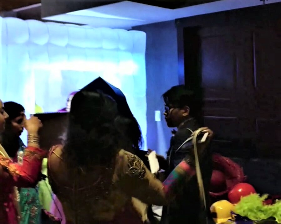 LED Enclosed Photo Booth