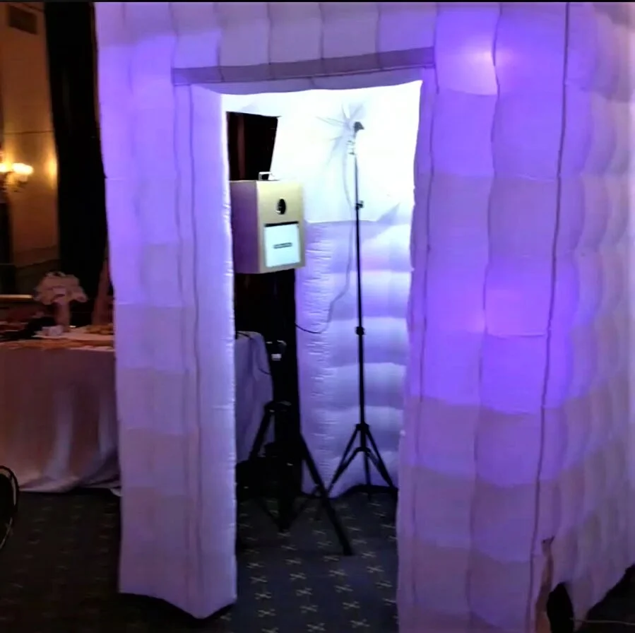 LED Enclosed Photo Booth