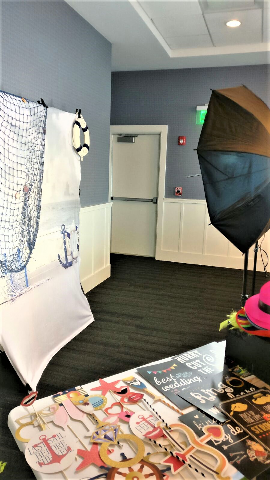 Nautical Themed Wedding Photo Booth