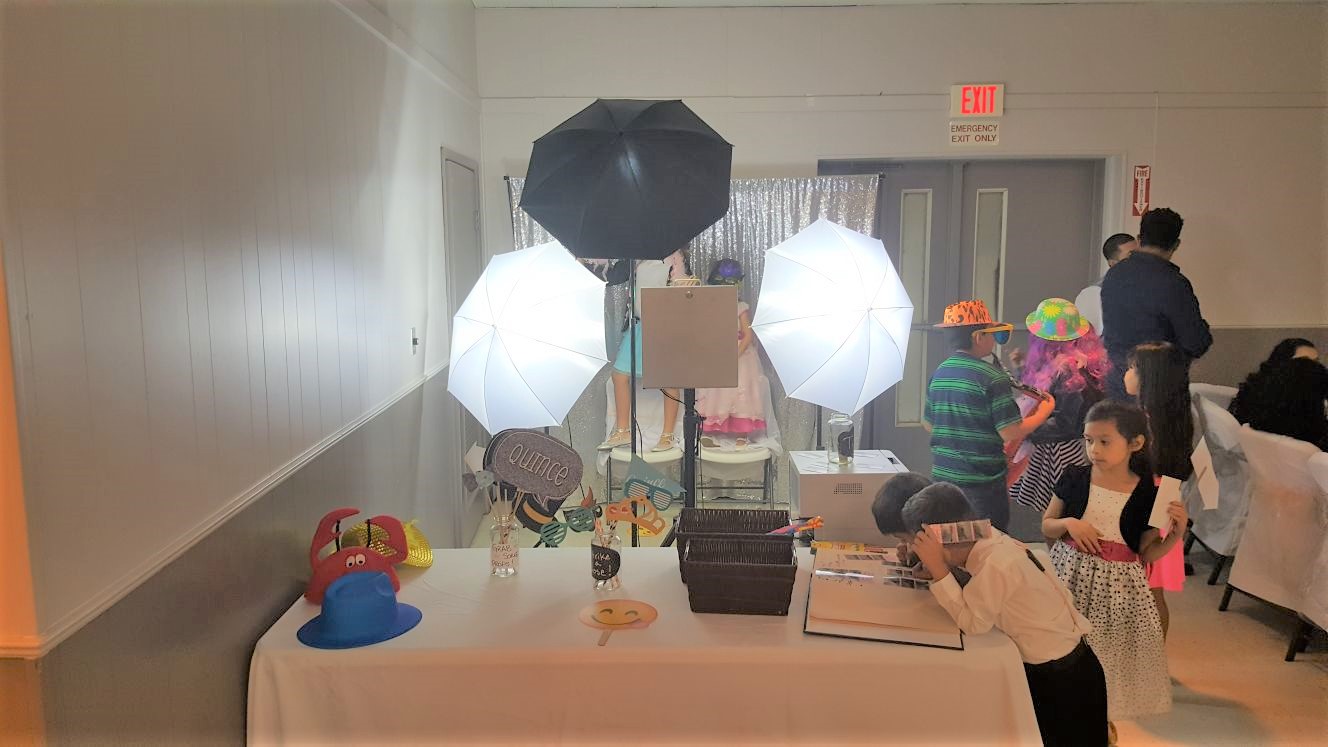 Open Air Photo Booth with Scrapbook