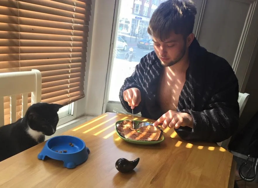 Breakfast time with Kawasaki