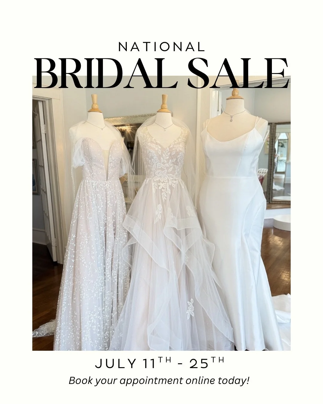 National Bridal Sale at Atlanta Street Bridal Company