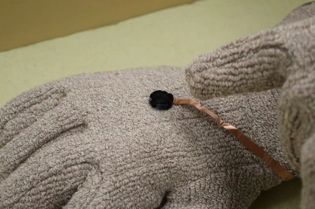 The triboelectric nanogenerator can detect when wearers are in danger or disabled because it can sense the difference between walking, running, jumping and stillness. Credit: UCLA and McMaster University