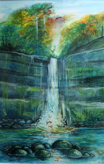 Cascade de Croix, 2012