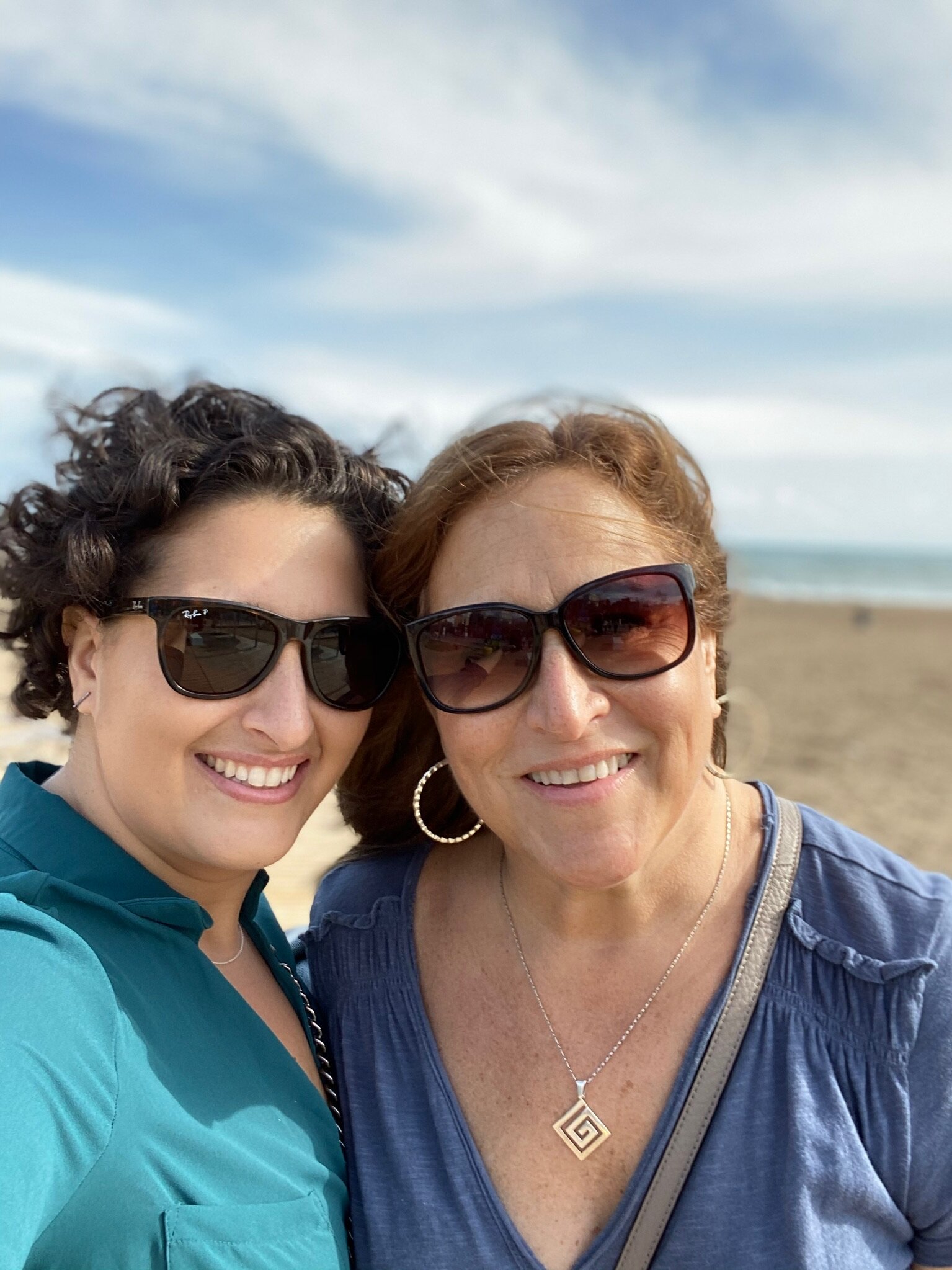 Mi Madre en la Playa