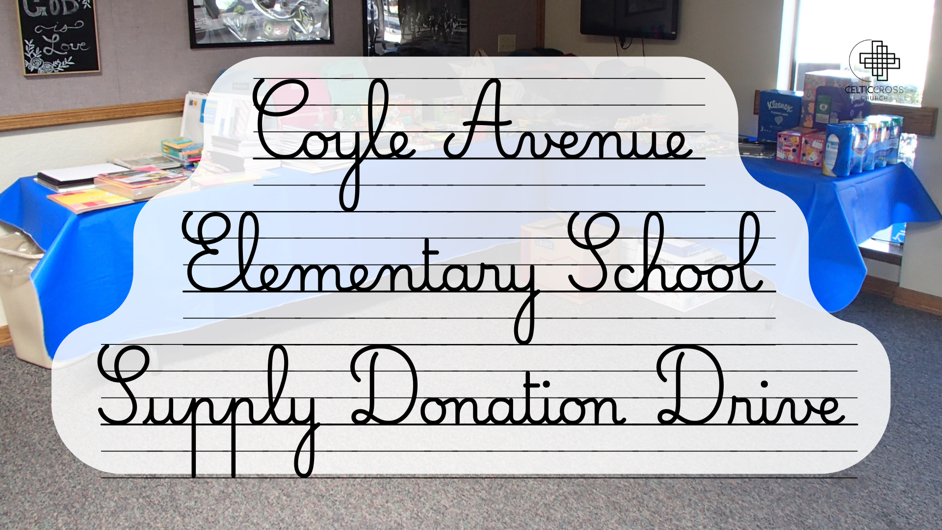 Coyle Avenue Elementary School Supply Drive