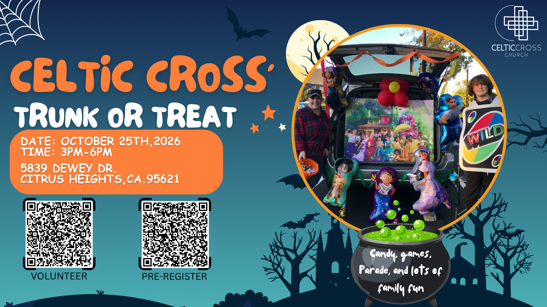 Celtic Cross' Trunk or Treat