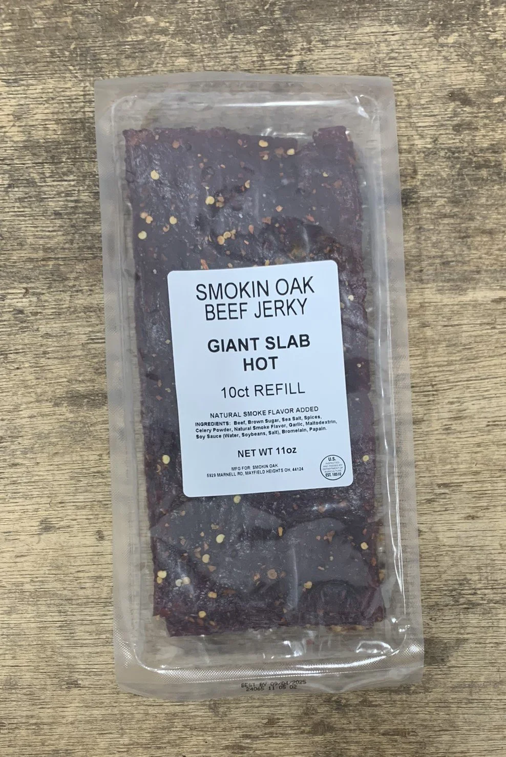 HOT PEPPERED SIRLOIN JERKY