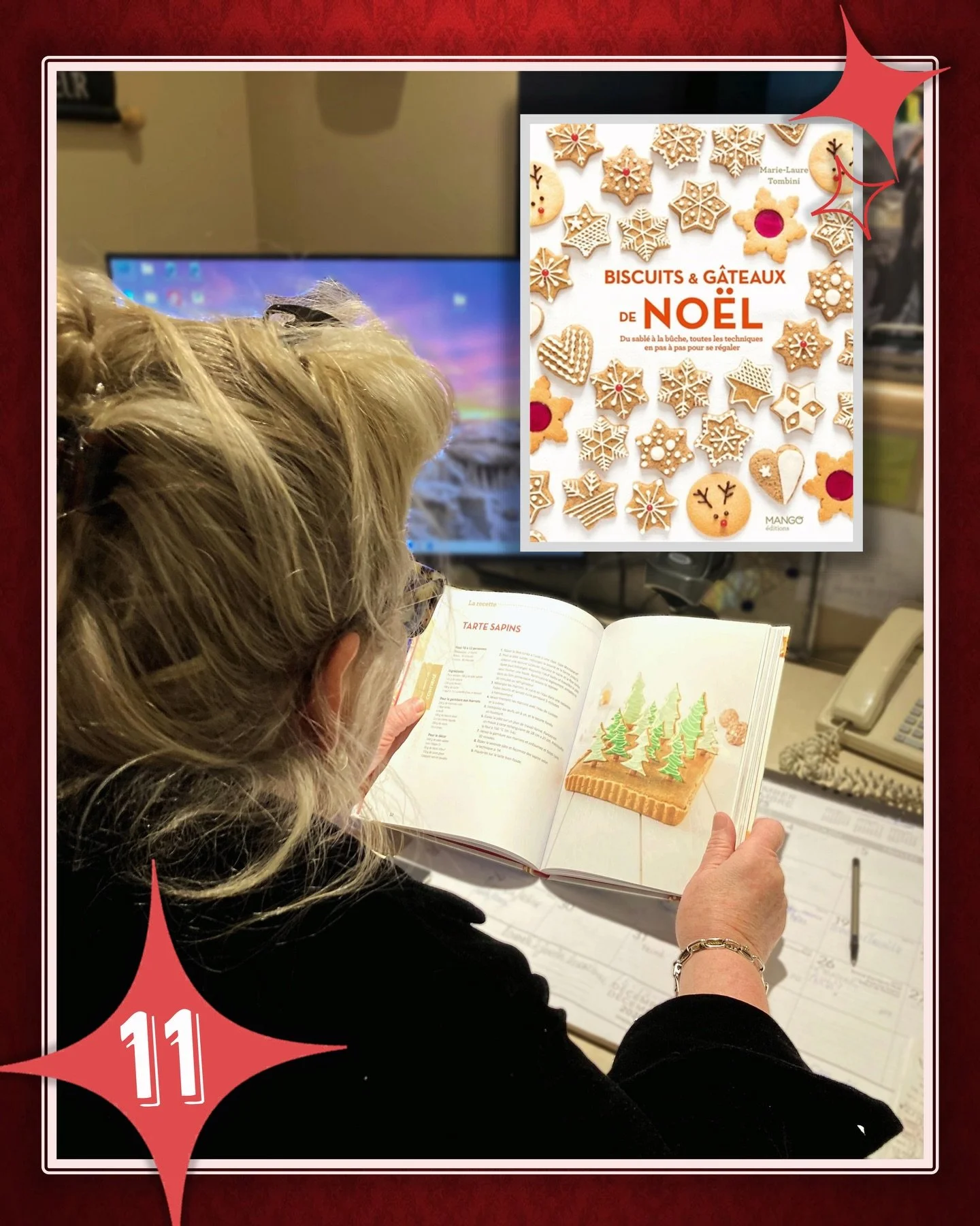 🎶 Le onzi&egrave;me jour des f&ecirc;tes, vos libraires vous recommandent!

Des recettes pour toute la famille! 🍪

Une recommandation de Danielle :
&laquo;&nbsp;C&rsquo;est un livre de recettes que je pourrais faire avec mes petits enfants! &Ccedil