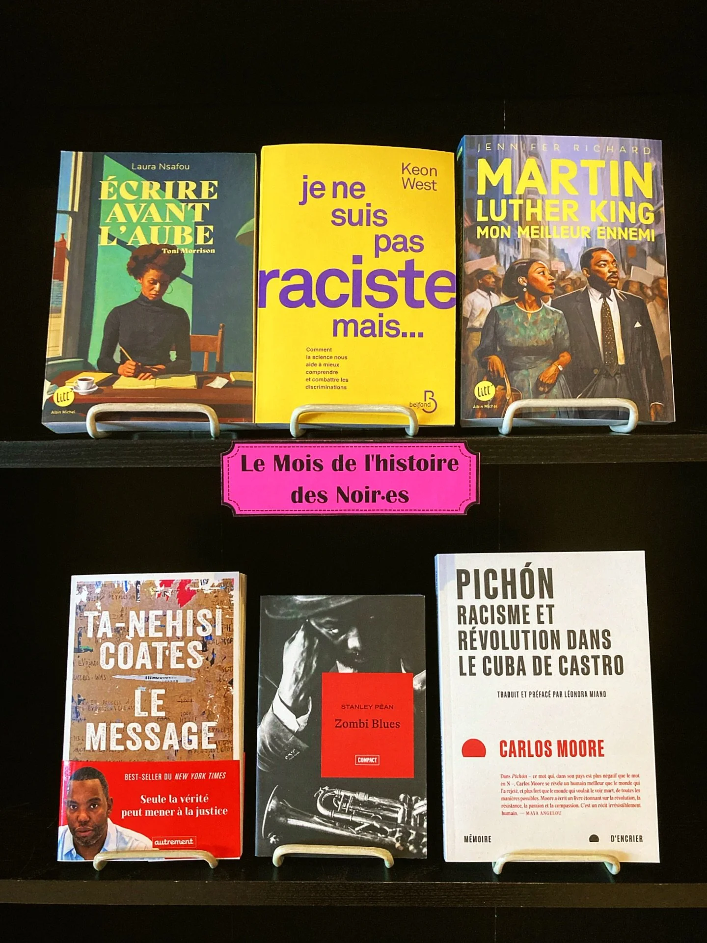 F&eacute;vrier est le mois de l&rsquo;histoire des noir&bull;es! ✊🏿

C&rsquo;est une magnifique initiative dans le but de promouvoir les voix issues de toutes les cultures! 🤎 C&rsquo;est aussi un rappel &agrave; tous de s&rsquo;&eacute;duquer sur l