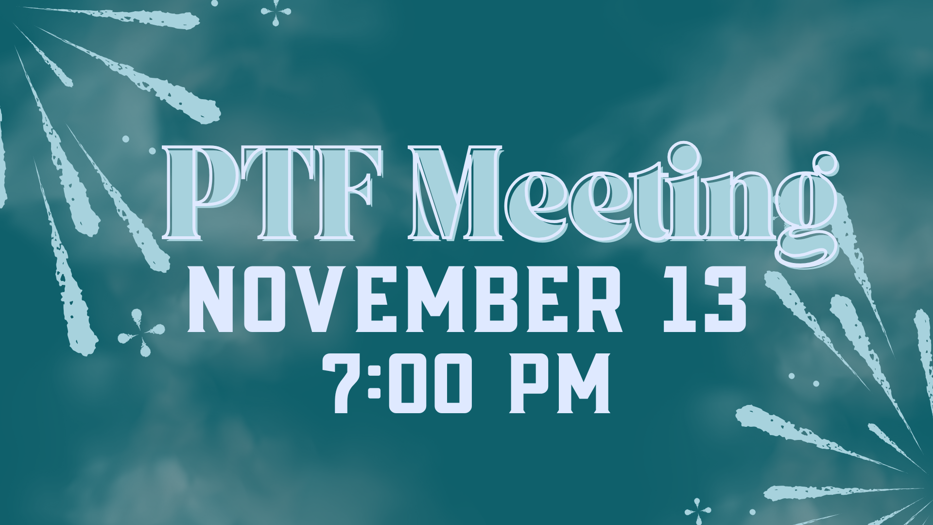 PTF Meeting