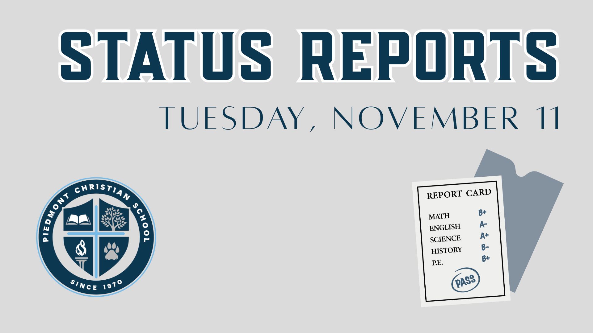Status Reports 