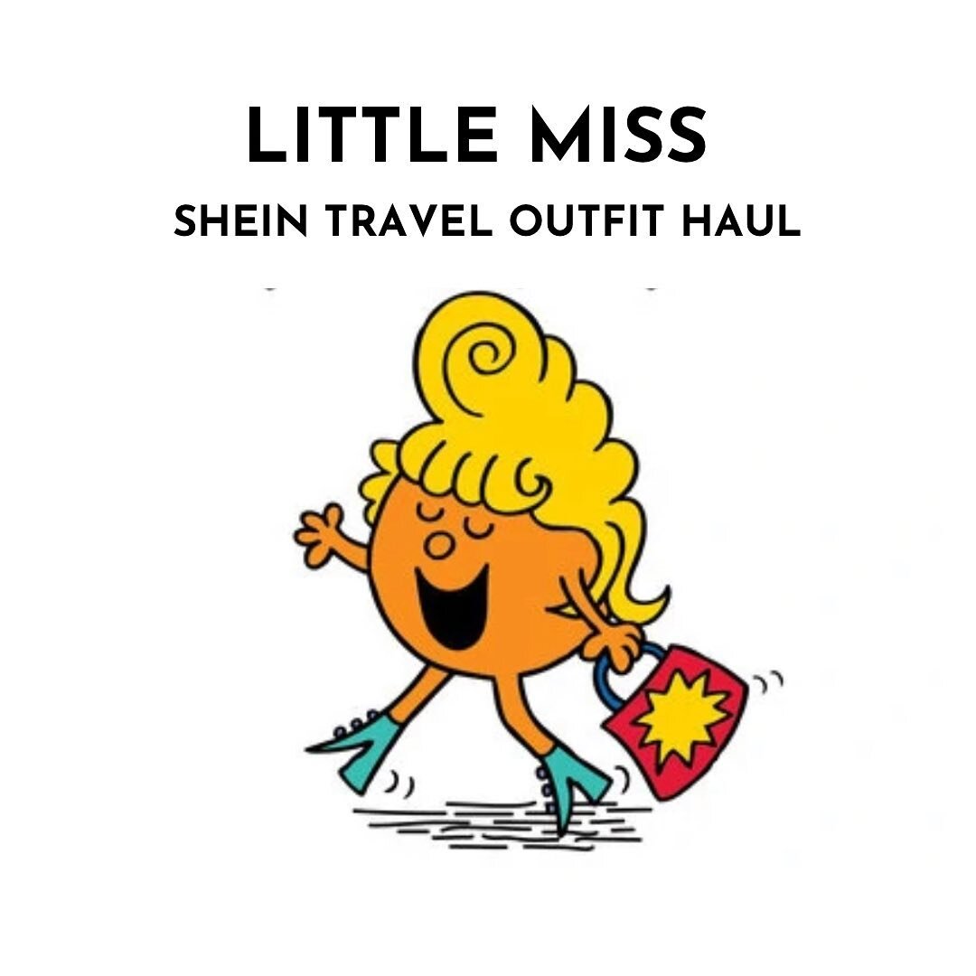 Are we the only ones that love a good @sheinofficial haul before we go on vacay? 🫣

#sheinhaul #littlemiss #traveloutfit #vacationmode #girlstrip