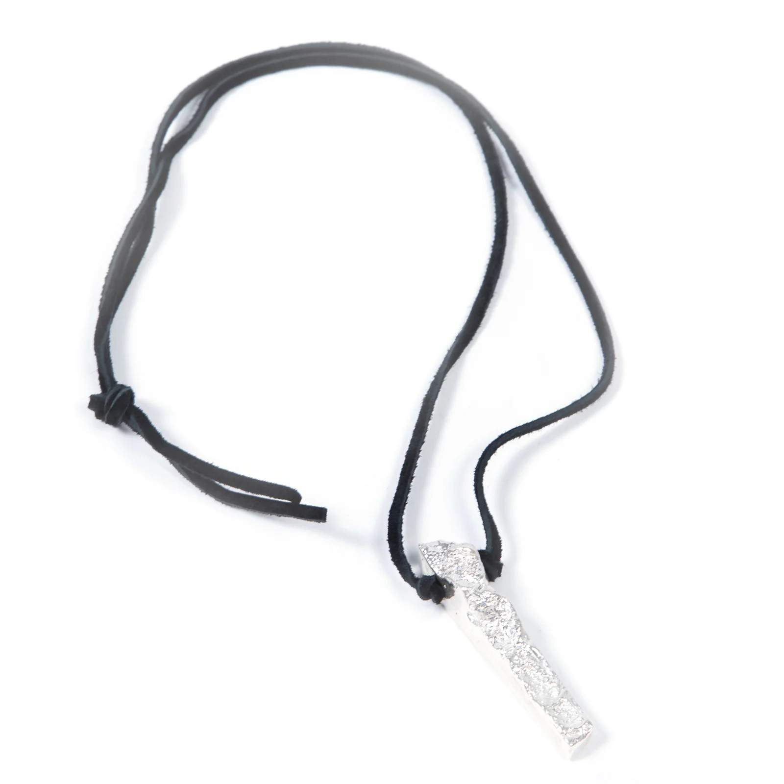 Stick Necklace and Bracelet with Diamonds