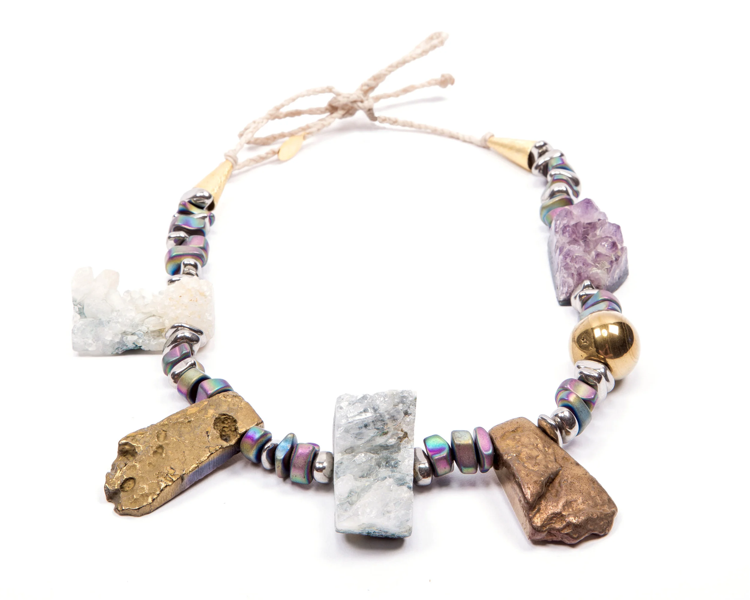 Natalia Purple Necklace