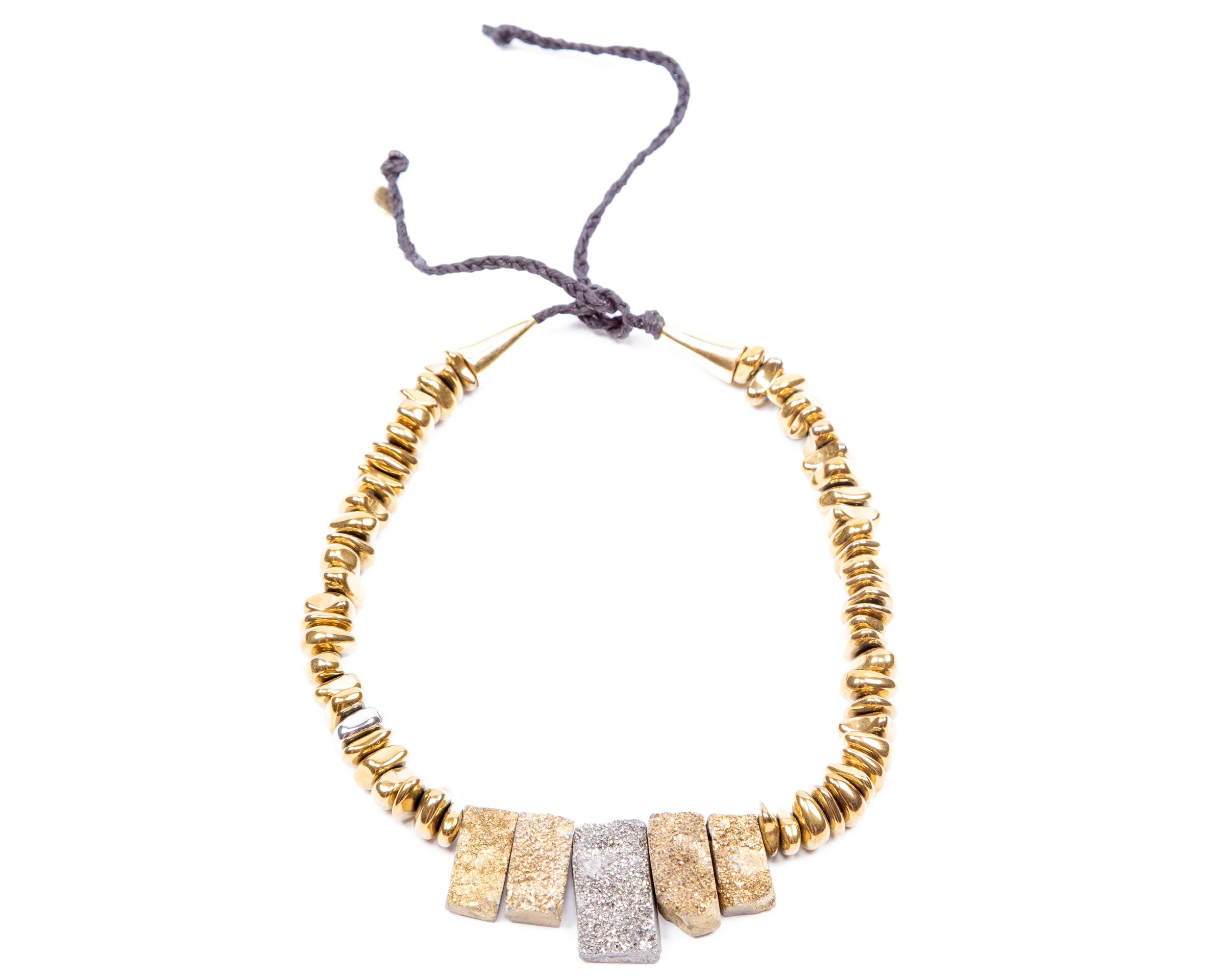 Small Gold OMG Necklace