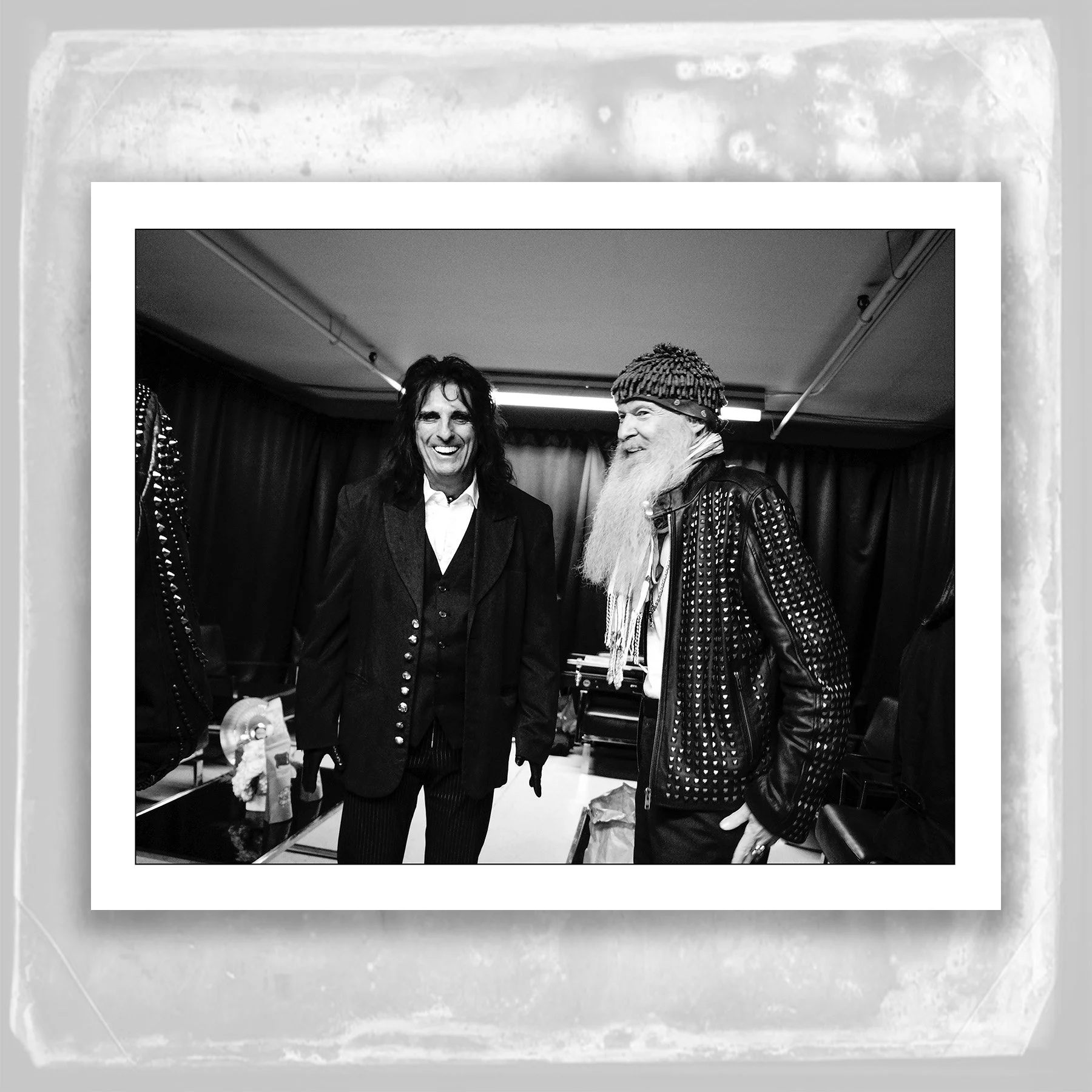 8X10 - Alice Cooper & Billy Gibbons - Limited Edition Fine Art Print