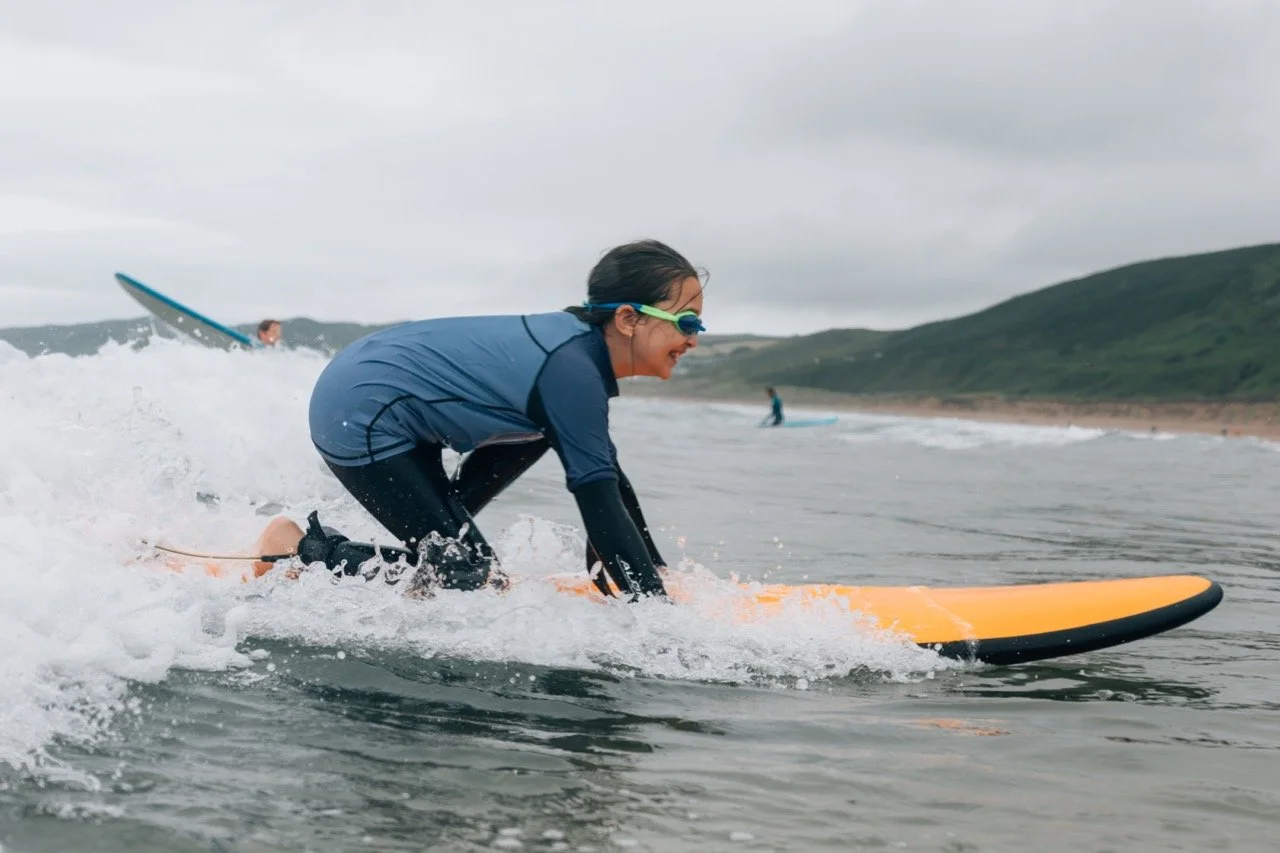 “I feel relaxed at the beach. I can let everything slip away.”