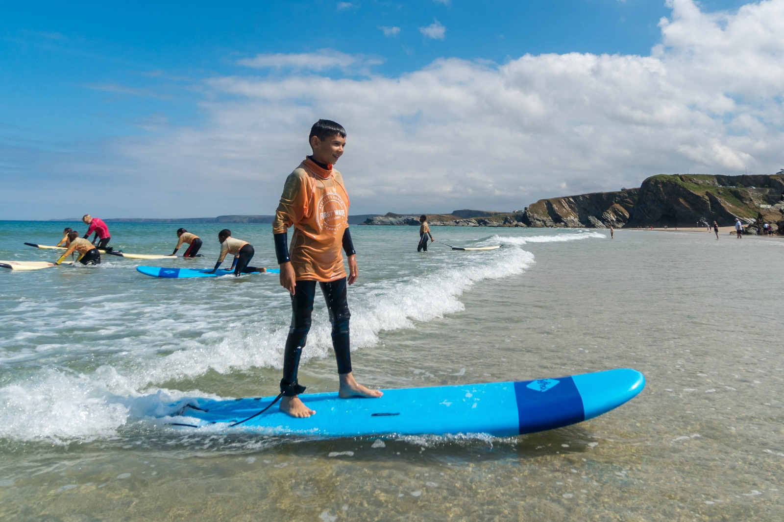 "When I'm surfing I feel alive."