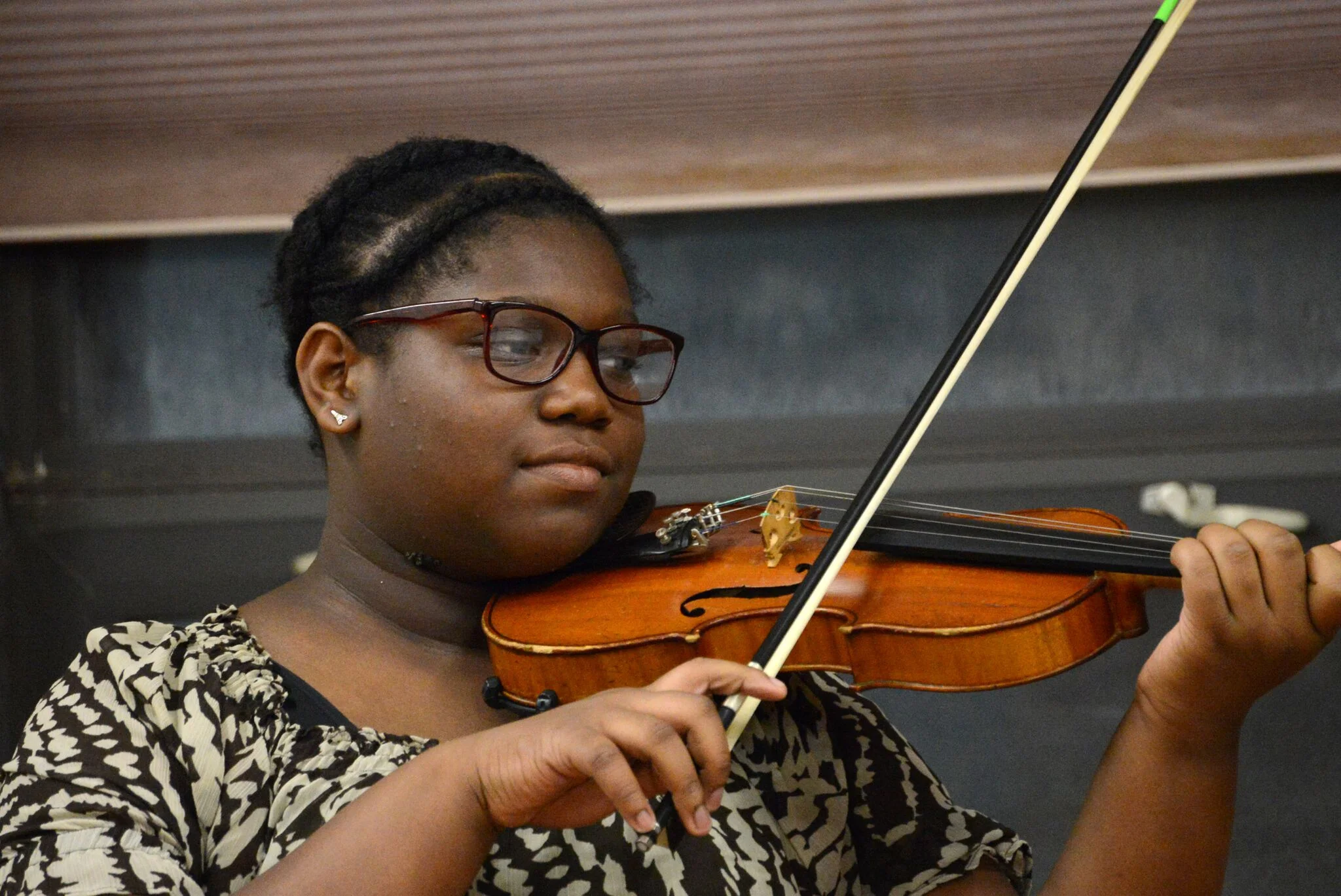 Reign at her winter studio recital in 2017