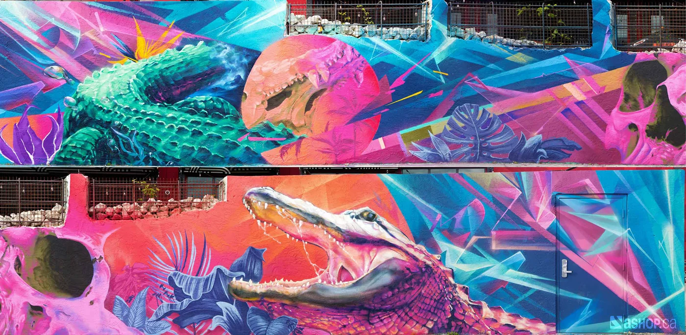 Ashop-Gator mural-Wynwood-2015
