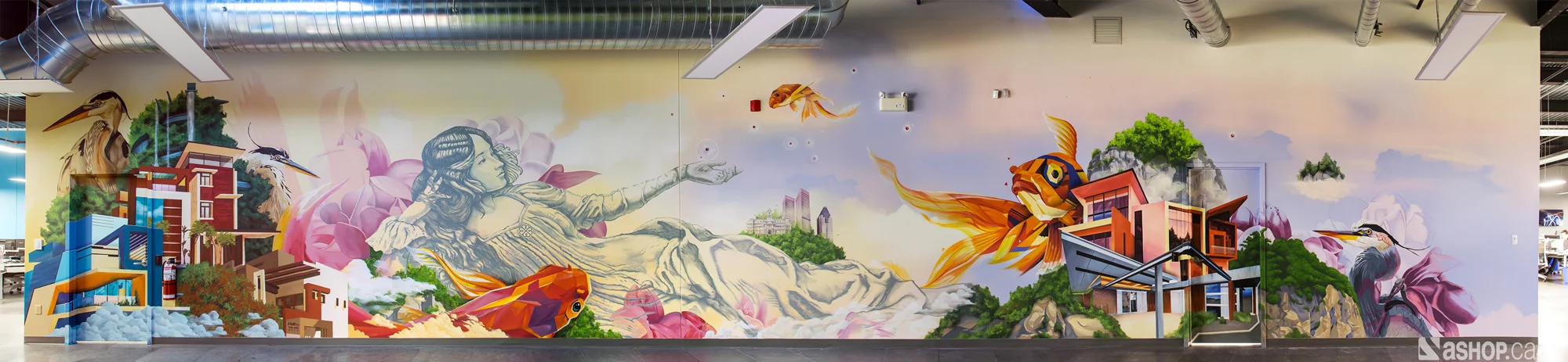 Ashop-Schneider Electric-Mural-Montreal-2015