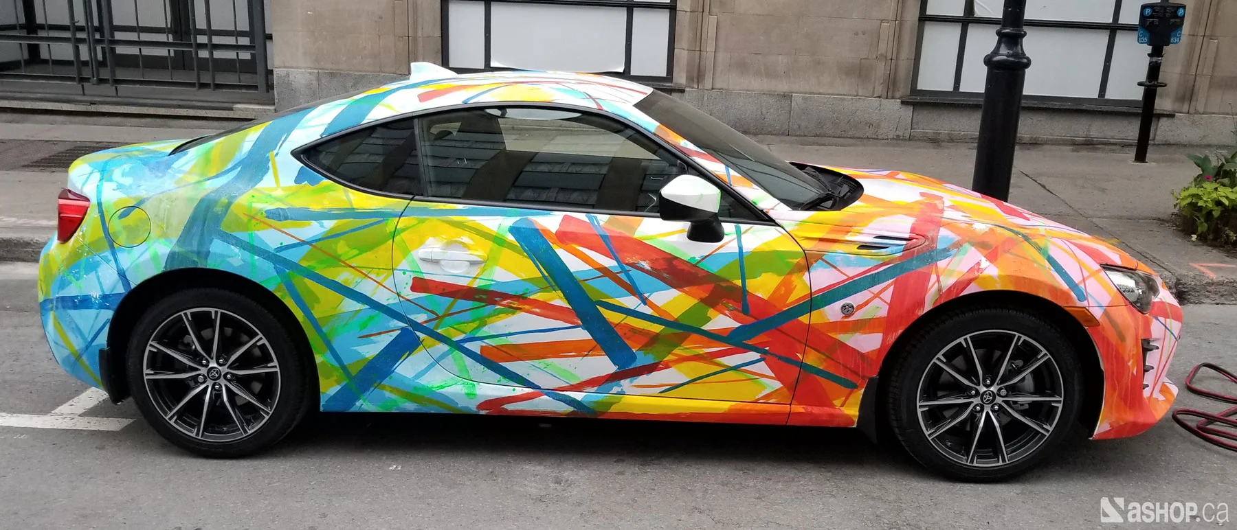 Ashop-Toyota-car painting-Montreal-2017