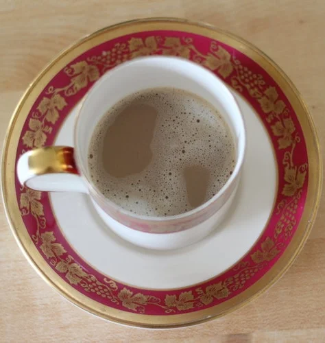 Homemade latte with the Bialetti Moka Express