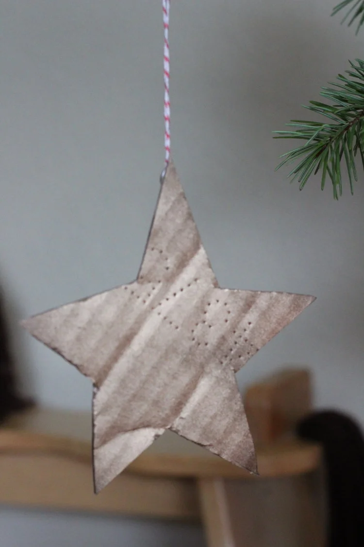 cardboard Christmas stars