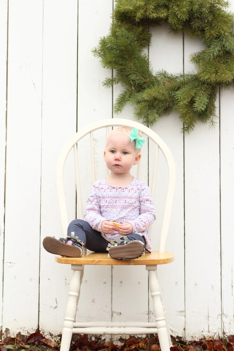 Three Piece Christmas Photo Shoot Setup