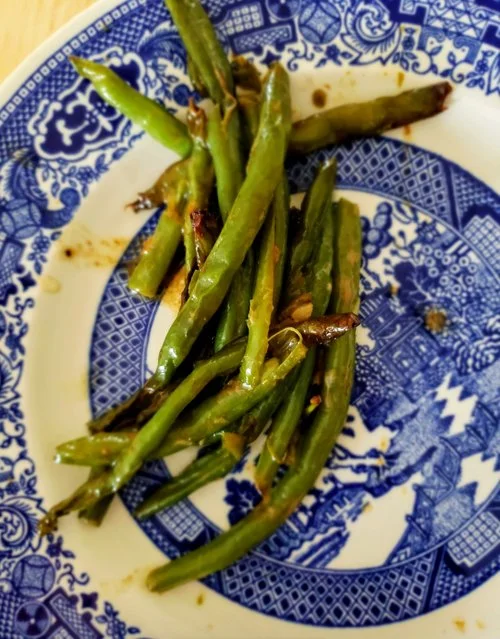 garlicky green beans
