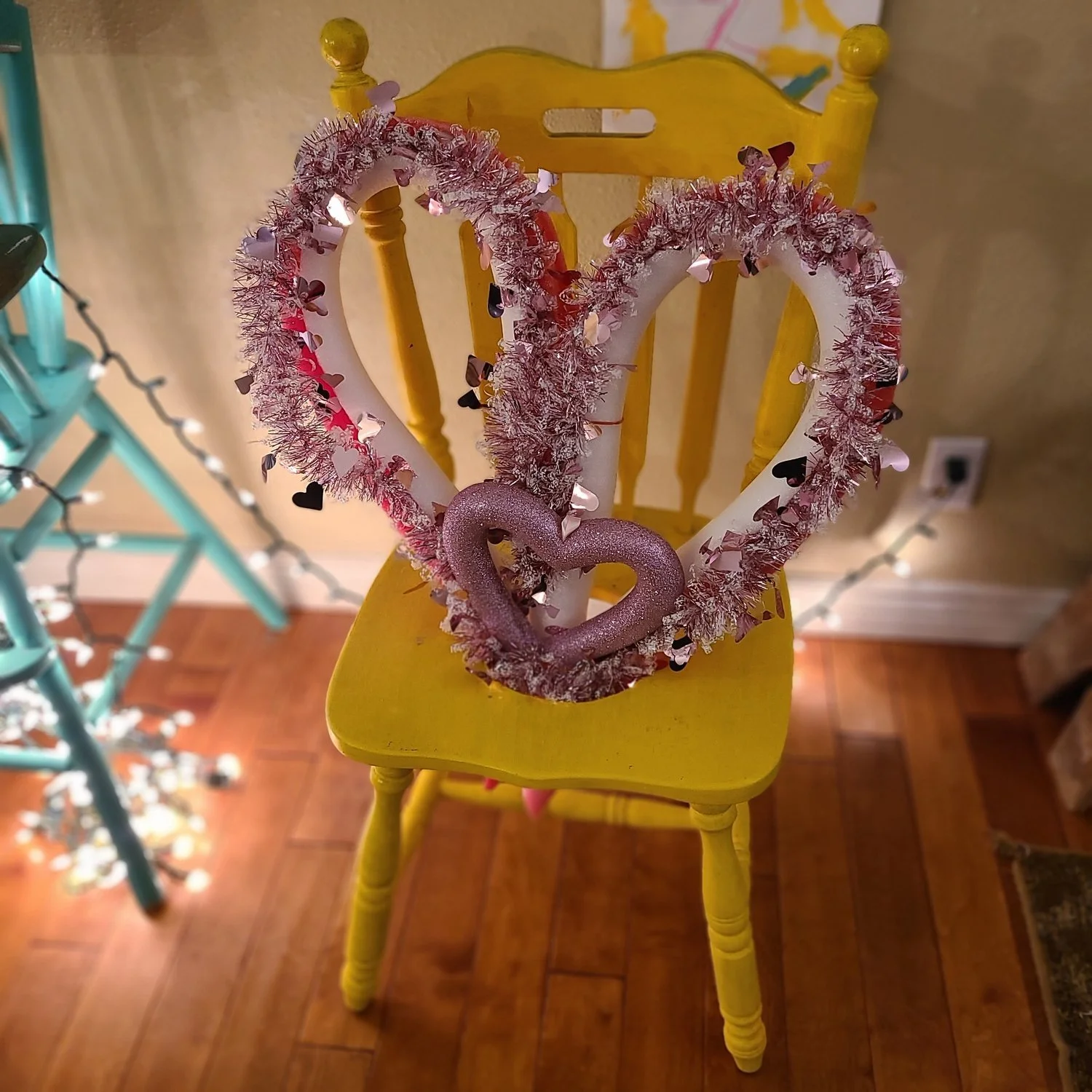 Valentine porch heart 