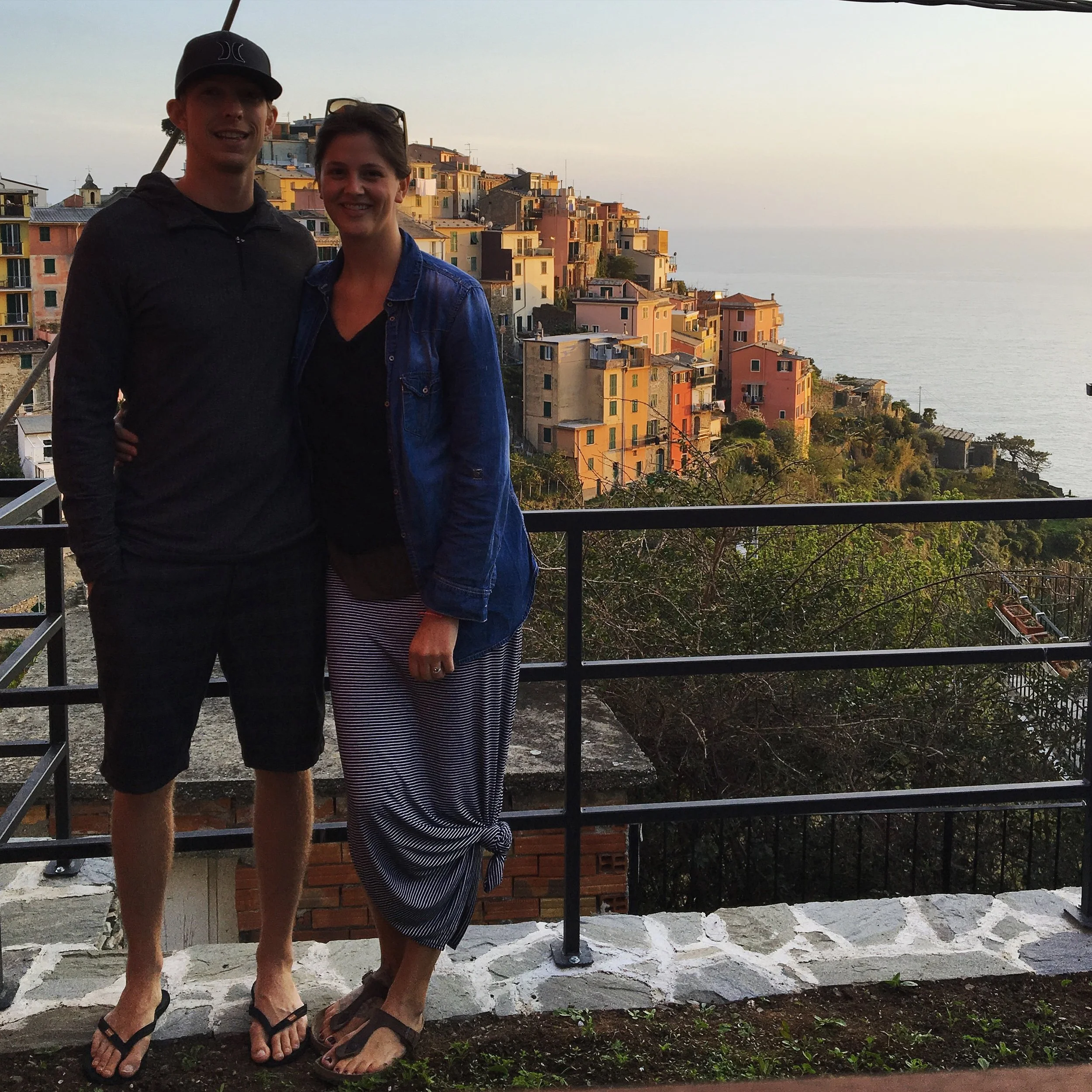 Honeymoon April 2016 -- Corniglia, Cinque Terre, Italy