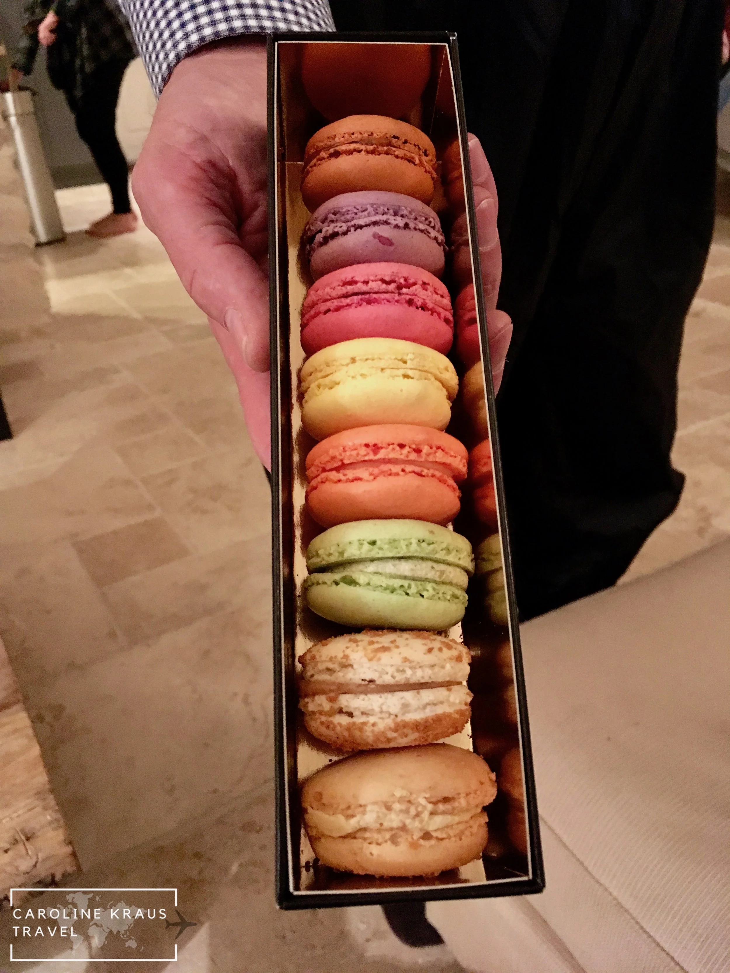 Our first Macarons of the trip