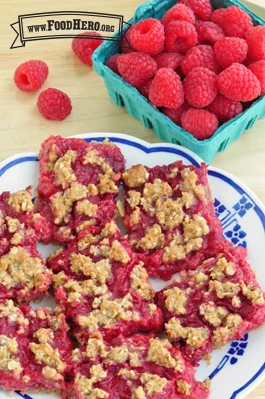 Raspberry Oatmeal Bars