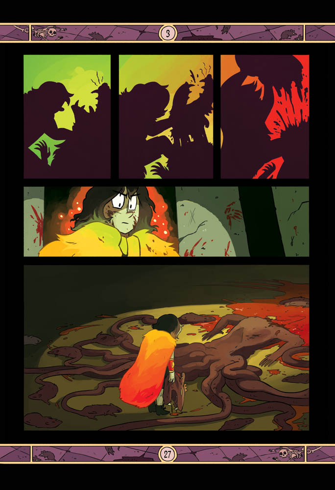  Snarlbear webcomic sample page, chapter 3 