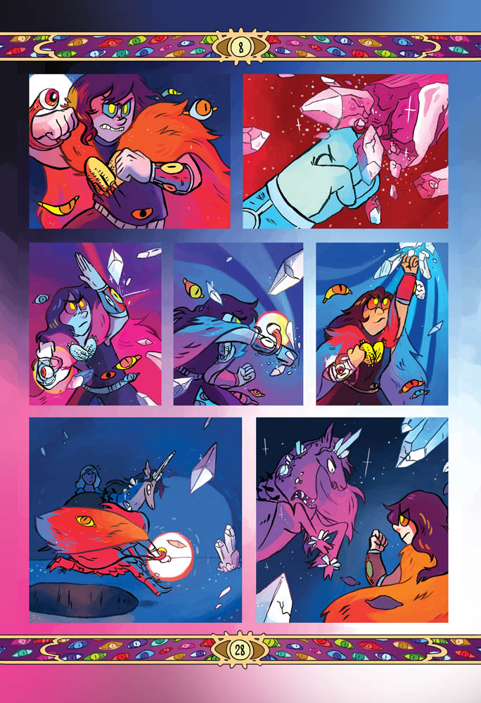  Snarlbear webcomic sample page, chapter 8 