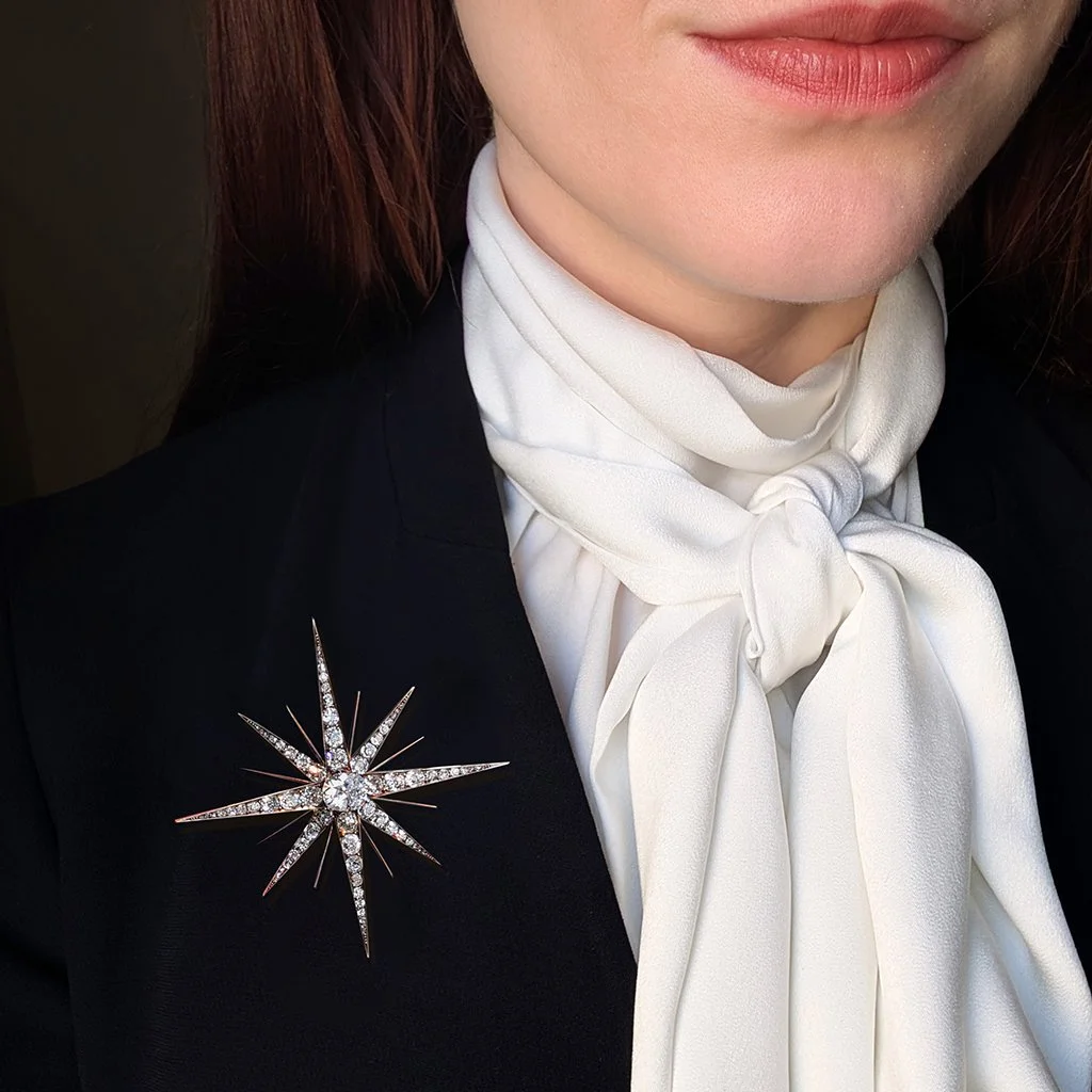 7450 - Antique Diamond Starburst Brooch Model Web.jpg