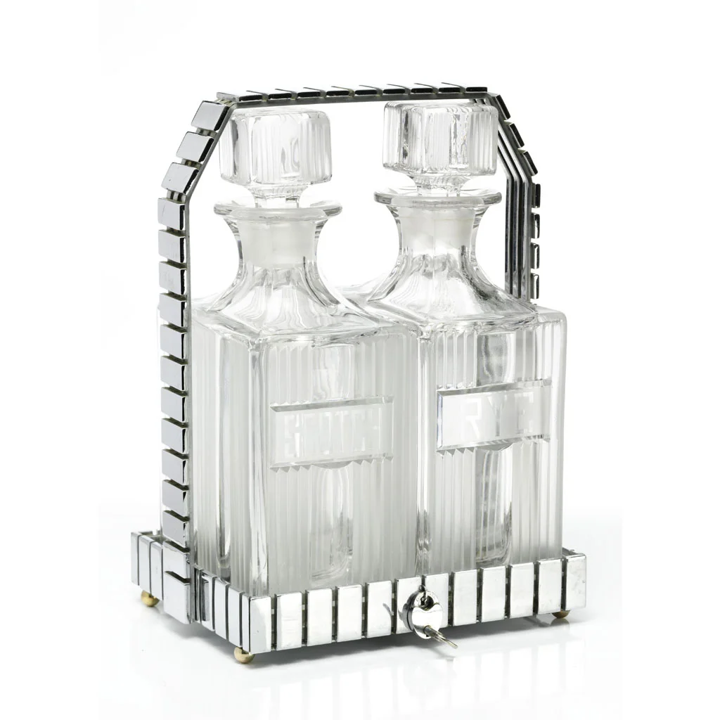Art Deco tantalus, circa 1930