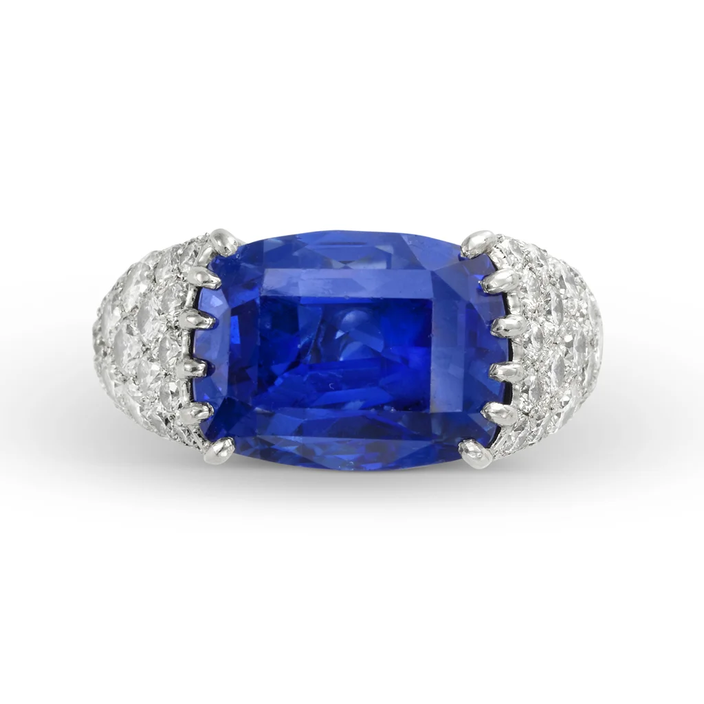 Sapphire and Diamond Ring by Cartier, circa 1960