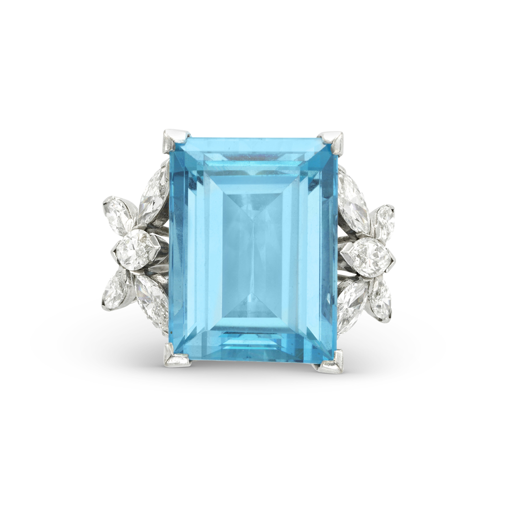 Aquamarine Ring