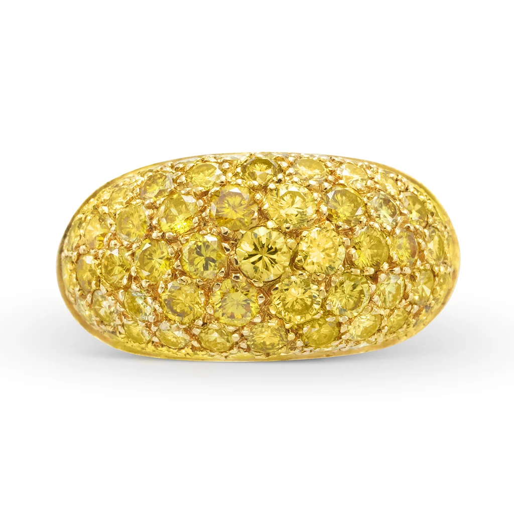 Yellow Diamond Ring by Boivin, circa 1975
