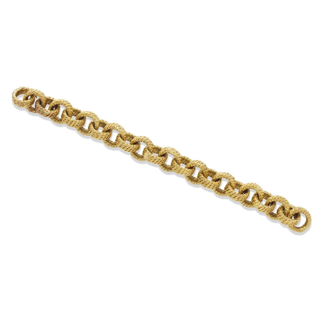 Gold Bracelet by Georges L'Enfant, circa 1965