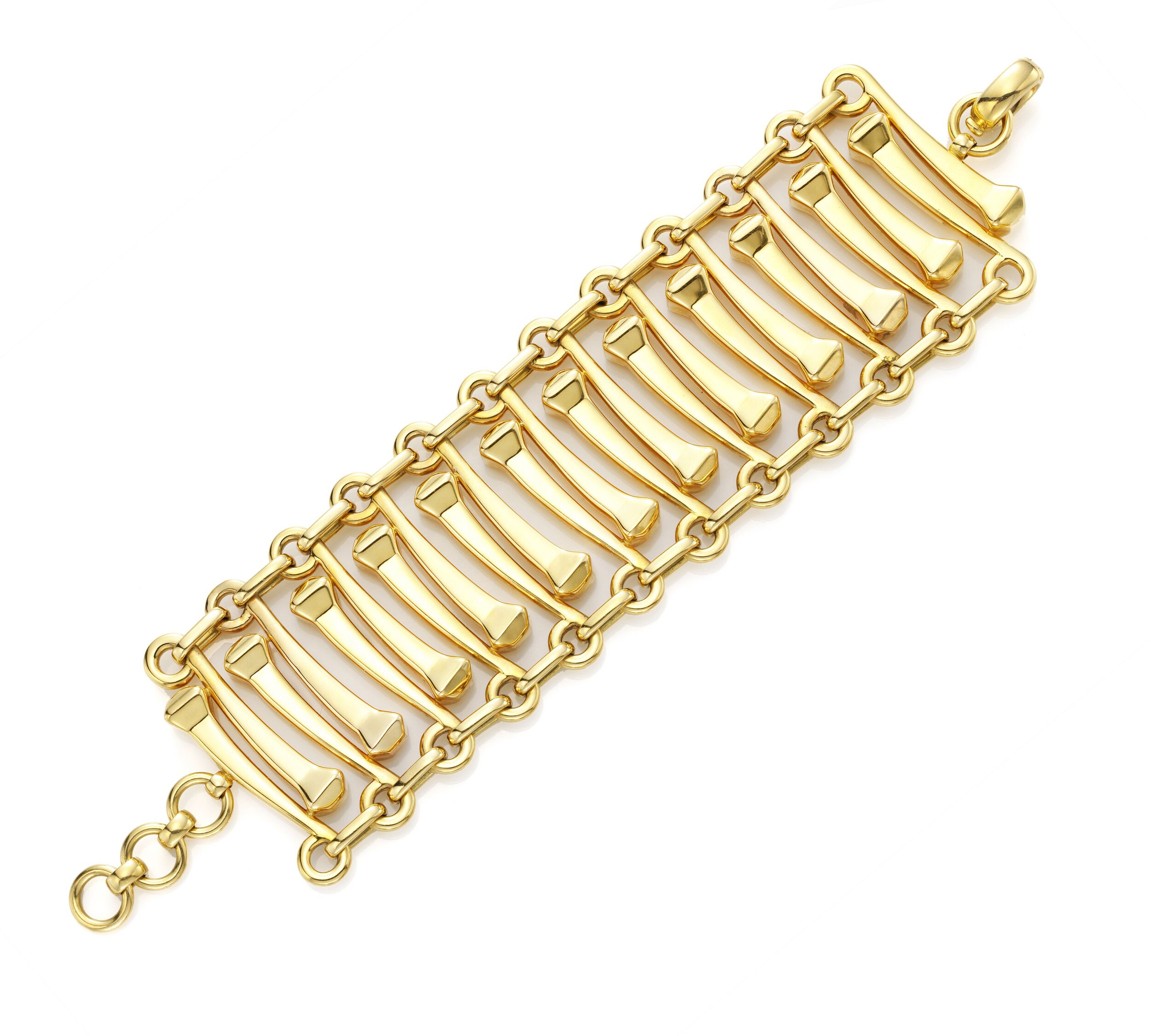 18kt gold bracelet by Gucci, c. 1980