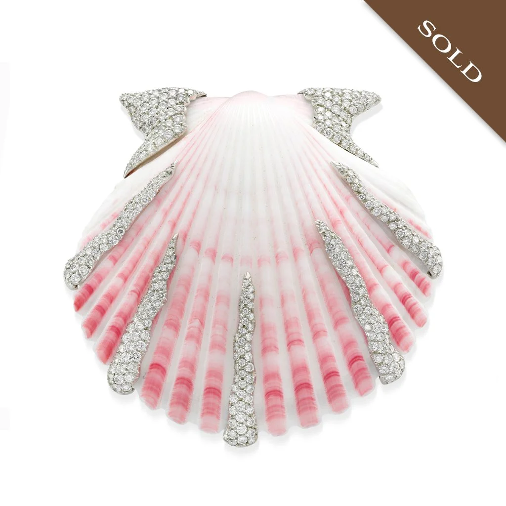 Shell Brooch by Verdura