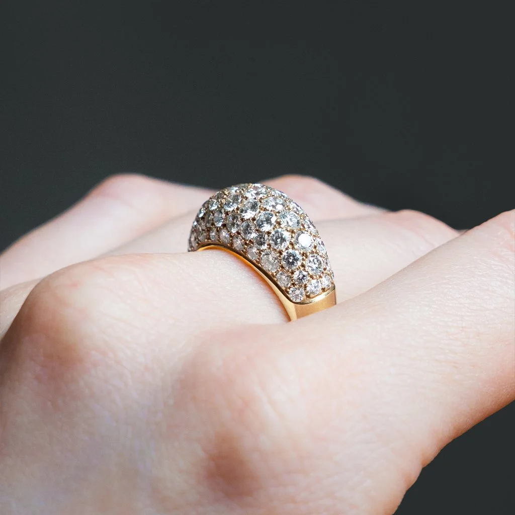 7309 - VCA Diamond Bombe Cocktail Ring Model Web 2.jpg