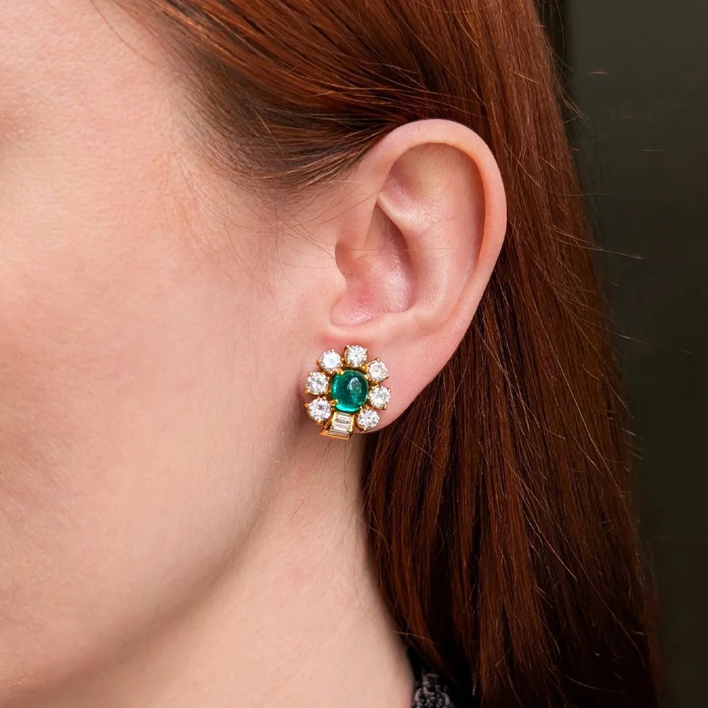 7317 - Bulgari Emerald Cluster Earrings Model Web.jpg