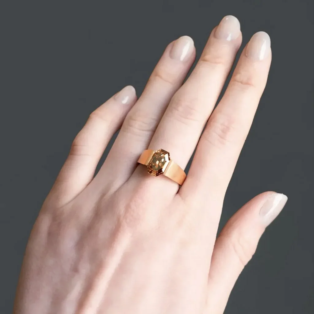 7358 - Fancy Deep Brown-Orange Diamond Ring Model.jpg