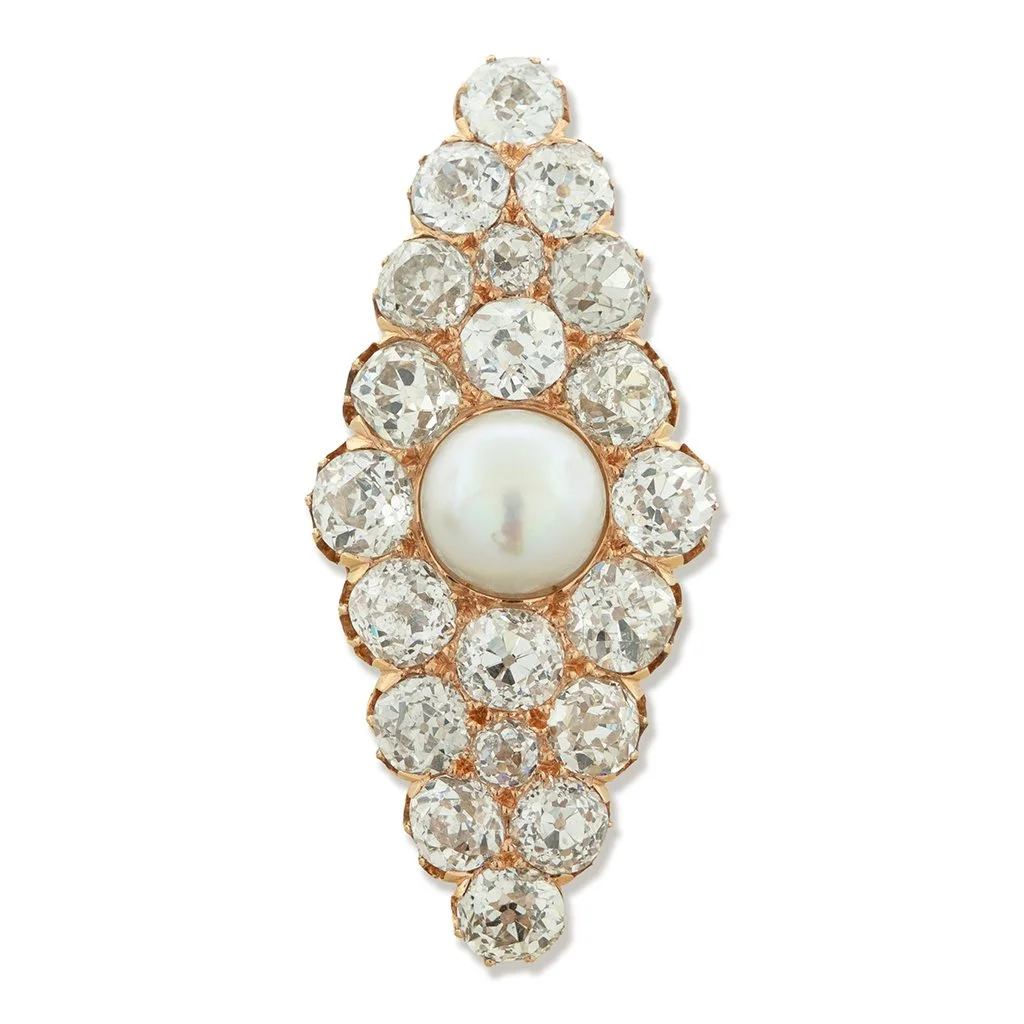 7064 - Antique Pearl and Diamond Ring Lo.jpg
